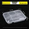 Yujia Disposable Thickened Transparent Takeaway Food Containers with Lids