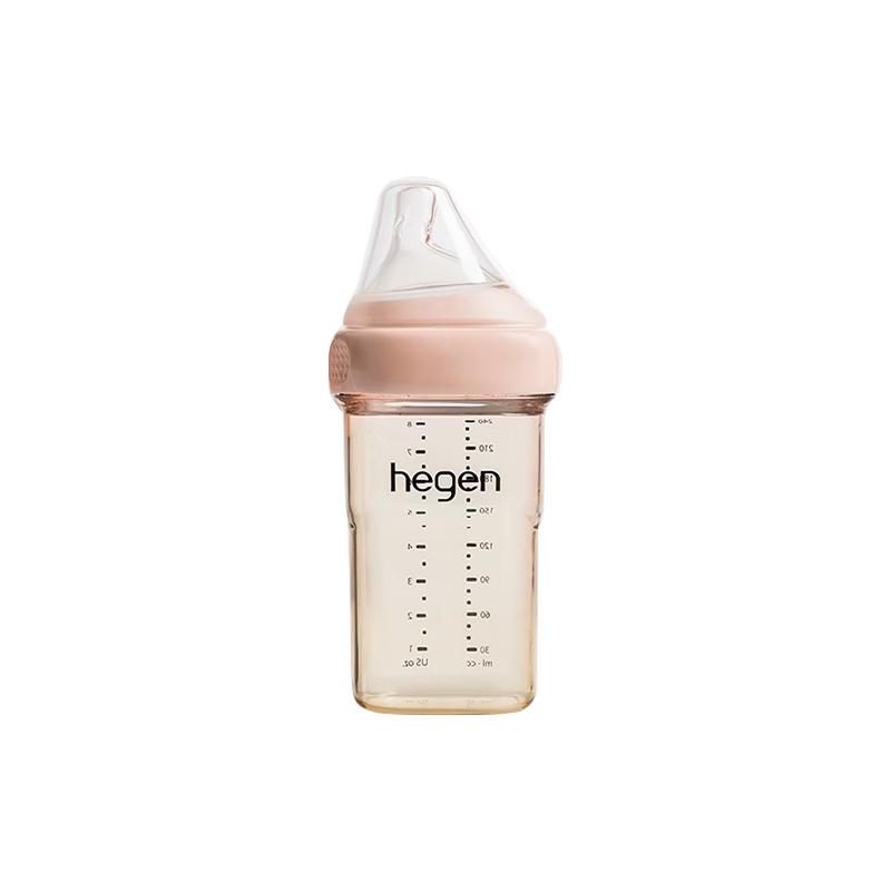 Бутылочка для кормления HEGEN PPSU с защитой от колик, с широким горлышком