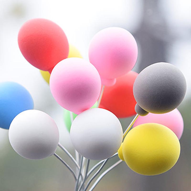 Colorful Balloons Car Dashboard Decorations Cute Mini Cartoon Car Ornaments Car Accessories for Girls Dashboard Accessories
