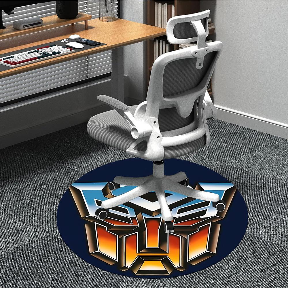 1pc Transformers LogoChair Carpet for Office, Non-slip, Soft and Durable Office Rug, Perfect for Office yy250925283
