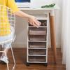 Korean-Style A4 Paper Multi-Layer Drawer Storage Cabinet for Office Desk/Documents/Cosmetics