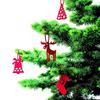 MidOcean Rouge Felt Christmas Tree Decoration Set