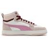 Puma Caven 2.0 Mid Retro Fashion Comfortable Sneakers Unisex Sneakers White Pink 402242-02