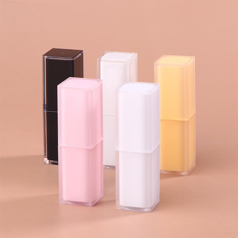 3.6G Квадратный футляр для помады с пряжкой Пустые тубы для бальзама для губ Упаковка для макияжа для путешествий Блеск для губ Контейнер для помады ручной работы