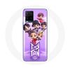 Case for Vivo Y21s 2021 / Y21 2021 BTS TinyTAN Animation Poster RM Jin Suga J-Hope Jimin Jungkook And V