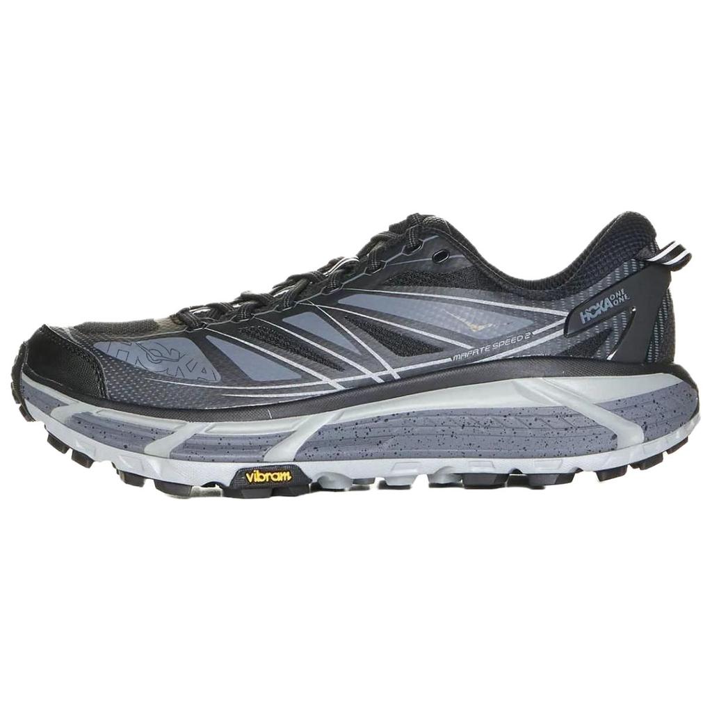 HOKA One One Mafate Speed 2 Удобные повседневные кроссовки с низким верхом Мужские кроссовки Черные 1126851UBCSTL
