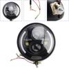 Multifunctional 7" Round Led Headlight Fog Lamp Custom Fits For Racer Bobber Chopper
