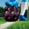 Demon Slayer Print Size 5 Soccer Ball, PU Wear Resistant Football for Match Training and Daily Practice, Birthday Gift for Soccer Fans