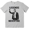 Legends Never Die Charlie Kirk T Shirt Unisex Women Oversized Casaul Shortsleeve Unisex Streetwear HuUnisex Rights Tops
