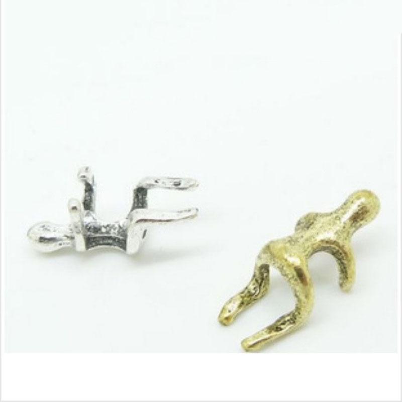 Пара женских модных сережек-клипс на обертке для ушей в стиле альпинизма, серьги-каффы без пирсинга