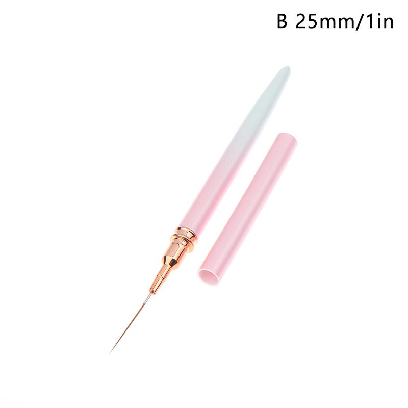 1/5 шт. Профессиональные кисти для дизайна ногтей, кисти для прорисовки линий, инструмент, ультратонкие кисти для рисования деталей, кисти для рисования, ручки для маникюра, инструменты