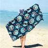 1Pc Kawaii Fantasy Creatures Beach Towel Microfiber Beach Towel Thin Absorbent For Beach Swimming Yoga Bath Sports 0917236