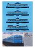 MicroAce N Gauge 103 Series West Japan Renewal Car Hanwa Line Sky Blue 4 Car Set A0546 Railway Model Train