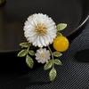 Daisy Brooch, High-End Fritillary Tide Personalized Women'S Pin, Elegant Clothes Accessories, Neckline Decorative Neckpin