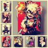 Плакаты и принты Boku No Hero My Hero Academia аниме Бакуго Кацуки/Мидория Изуку искусство домашний диван Настенный декор холст постер
