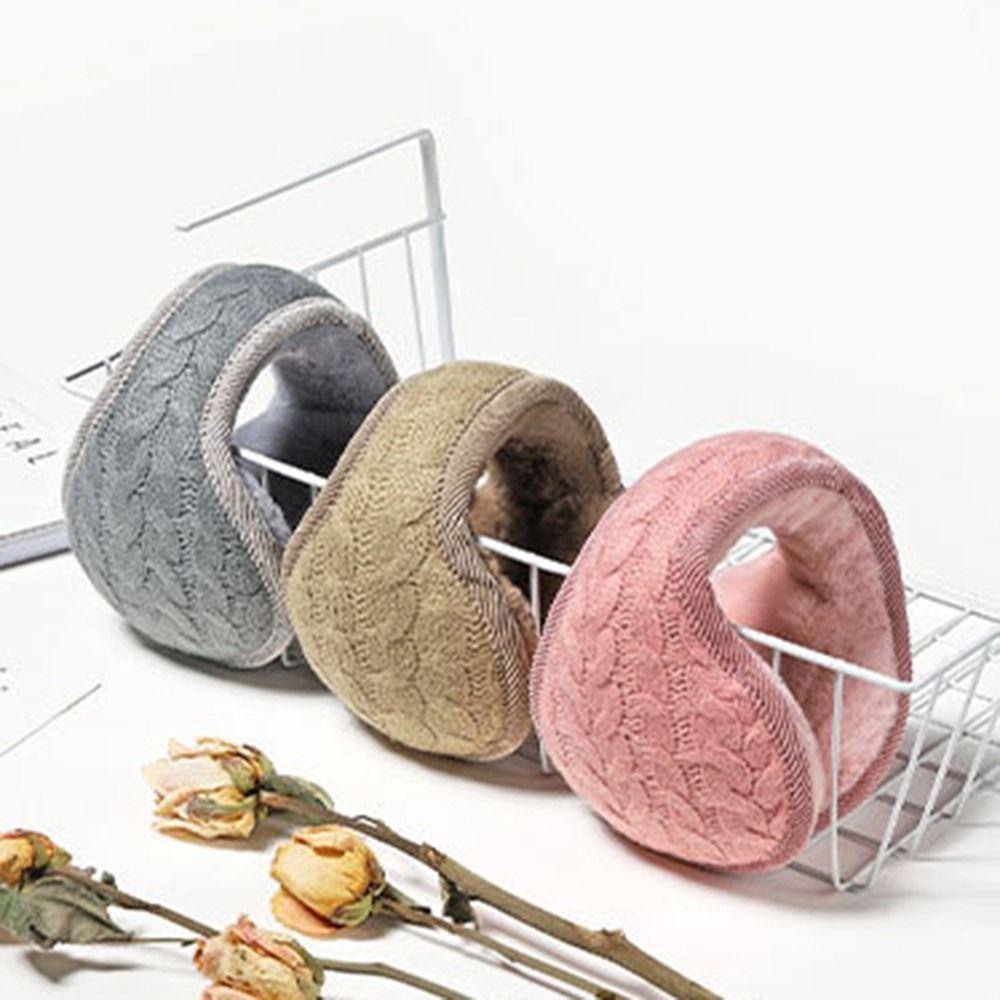 Мужские Женские Повседневные Теплые Уютные Зимние Затылочные Наушники с Заслонками для Ушей, Грелки для Ушей