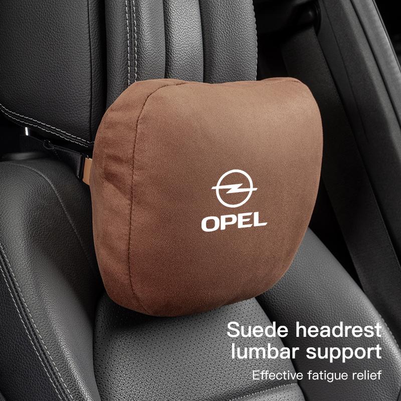 AAAYT1 High Quality Car Neck Headrest Support Seat Soft Pillow For Opel Corsa Astra Insignia Vectra Zafira Meriva Mokka Grandland Vivar