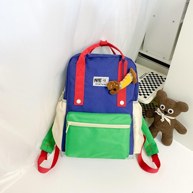 Toddler School Bag With Cartoon Print And Comfortable Archshaped Shoulder Straps For Education