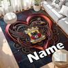 Custom Name Personalized Go Ahead Eagles Print Carpet, Versatile Home Decor Rug, for Playroom, Apartment, Balcony, Entryway, Hallway Gift