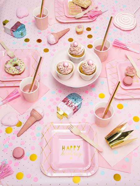 Partydeco Konfetti Kółka Złote 15G