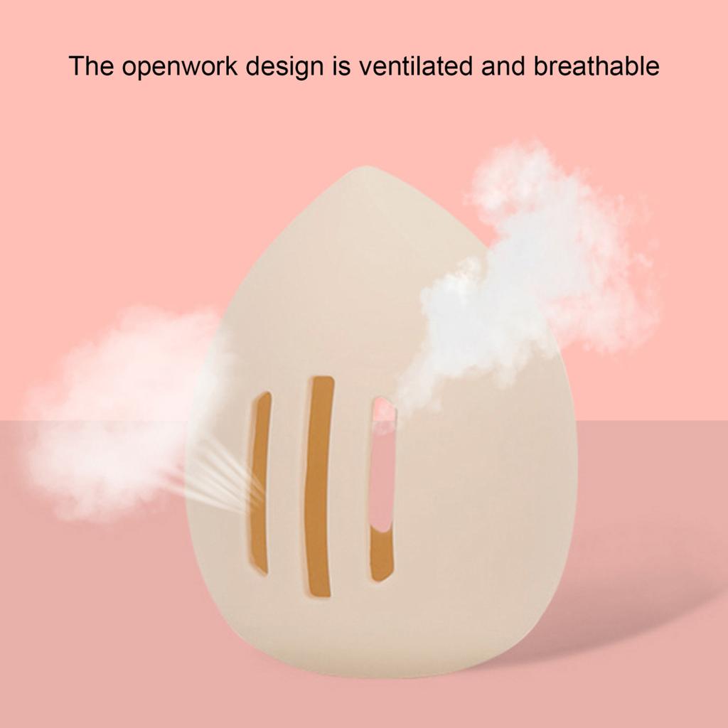Beauty Egg Силиконовая пыленепроницаемая портативная сумка для хранения кистей для макияжа