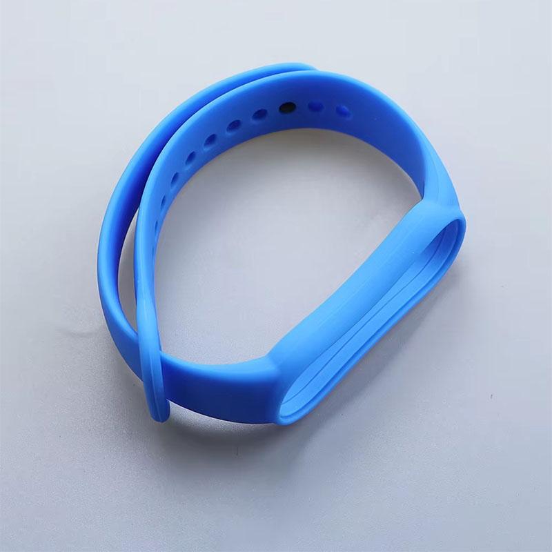Подходит для Xiaomi Band 5 Силиконовый ремешок NFC Умный браслет Спортивный Мягкий Безопасный для кожи Износостойкий Водонепроницаемый Дышащий