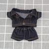 Coat Tops 15cm/20cm Doll Jeans Fashion Cotton Jacket 15cm/20cm Doll Clothes Jeans Clothes Suit