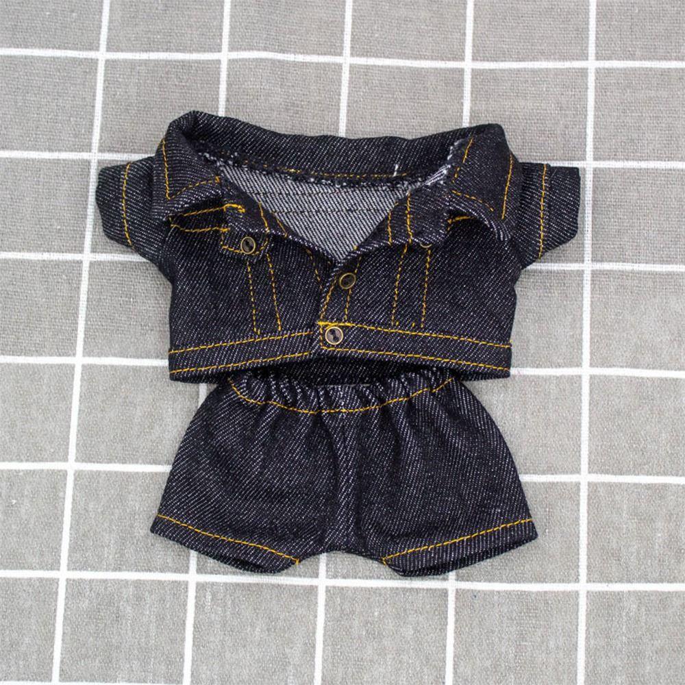 Coat Tops 15cm/20cm Doll Jeans Fashion Cotton Jacket 15cm/20cm Doll Clothes Jeans Clothes Suit