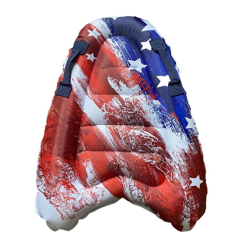 Надувная доска для серфинга Портативная лежачая доска Взрослые Дети Учатся плавать Легкая доска для плавания Морской серфинг Водная лыжная доска