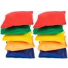 10Pcs 5/7cm Square Canvas Soft Sandbags - Portable Indoor Outdoor Children's Playground Throwing Handmade Game Toy Props