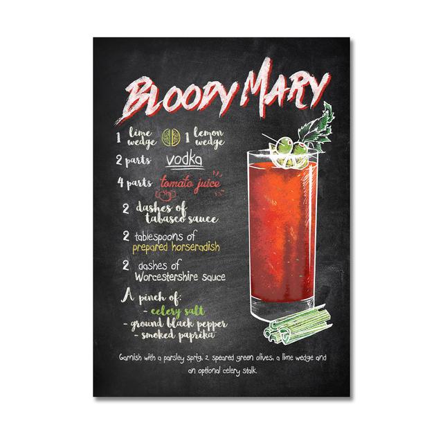 Винтажный постер для коктейлей, напитков, синий, гавайский, «Кровавая Мэри», фиолетовый, Мартиника, кубинская картина маслом, стена ресторана, бара