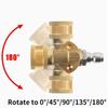 Adjustable Swivel Connector High Pressure Washer Kit Washer Accessori  Garden Supplies