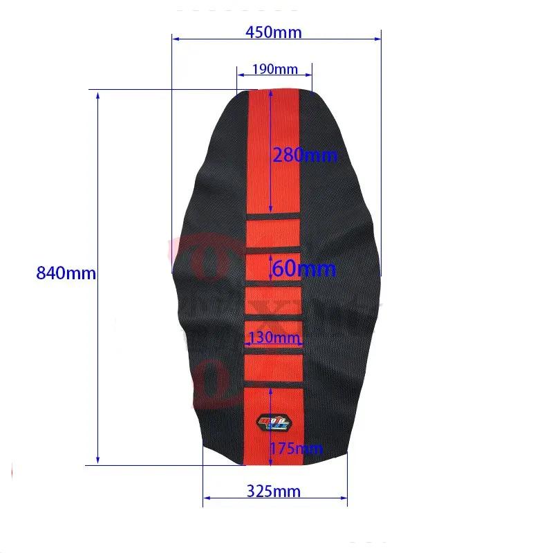 Motorcycle Seat Cover Non-Slip Anti-Wear Waterproof Sunscreen Color For SXF EXC CRF KXF TC FC TE YZF WR 125 150 200 250
