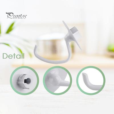 Насадка для теста для миксера Kitchenaid K45 K45SS KSM90 KSM150 KSM75 KSM103 Сменный крюк для хлеба, совместимый с блендерами с чашами объемом 4,5–5 кварты