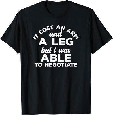 Amputee Gifts Broken Leg Wheelchair Humor Paraplegic Funny T-Shirt