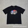 24SS Cross-border European and American trendy brand Corteiz Alcatraz eye pattern printed short-sleeved T-shirt men's and women's loose summer