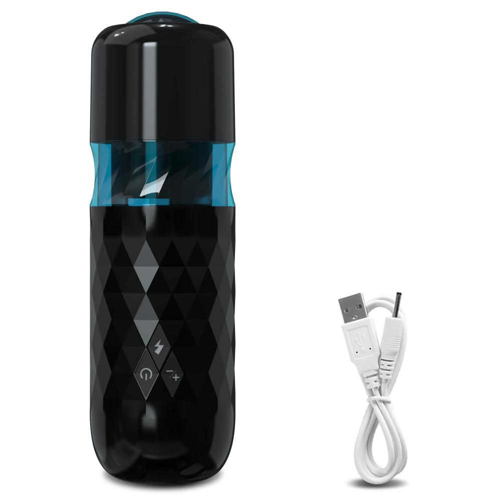 Мужские секс-игрушки, автоматическая телескопическая вращающаяся чашка для мастурбации, мужская настоящая вагина, карман на присоске, товары для орального секса для взрослых