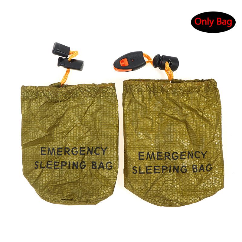 Reusable Emergency Sleeping Bag Waterproof Survival Camping Travel Bag