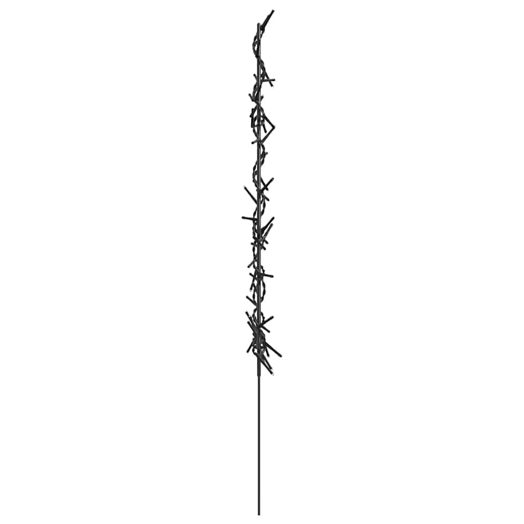 Christmas Trees with Ground Spikes 3 Pieces 50 LEDs 30 cm