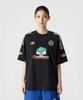 UMBRO [Быстросохнущая] Hbl Футбольная футболка с коротким рукавом Puchibow Fresh Черная Ur221Crs54