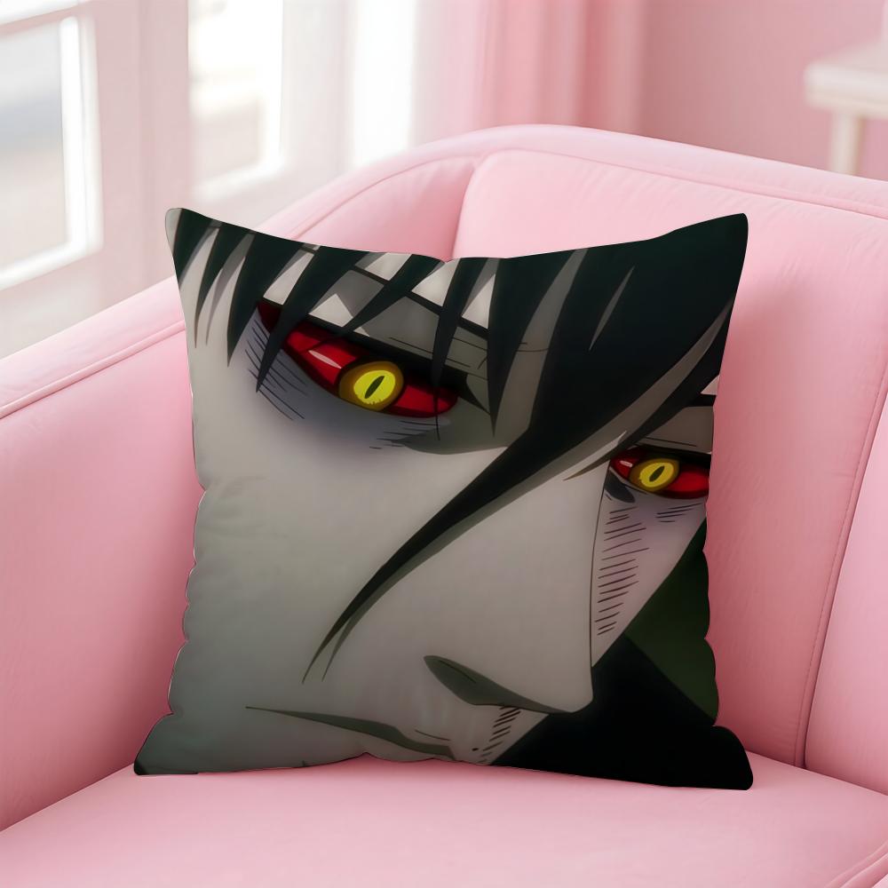 Cartoon Anime DDEVILS LINEL Cushion Cover Pillow Case Soft Skin Friendly Fabric  Concealed Zipper
