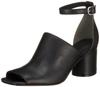 Leather Strap Sandals 16WGS221306 BLK Large [Styling/] Women's