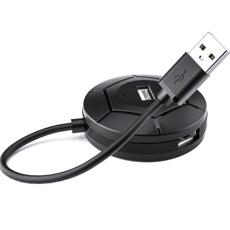 4-портовый USB-хаб Расширитель USB 2.0 Высокоскоростная передача Для стабильного подключения устройств Передача