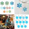 Silicone Mold Holographic Snowflake Pendants Resin Molds Unique Christmas Tree Charm Epoxy Mold DIY Festive Ornaments