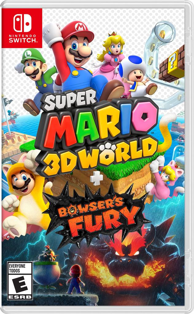 Super Mario 3D World Fury North Switch + Bowser's (Import Version America) -
