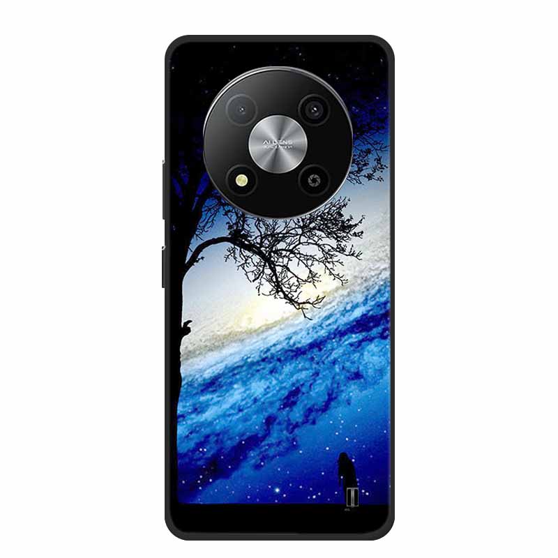 Phone Case For ZTE Blade A73 5G Back Cover Case Black Silicone Shockpoof Soft Funda For ZTE Blade A73 5G Case A 73 6.52" Coque