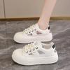 Women's Thick-Soled Hollow-out Breathable White Shoes Women's New Summer Retro Closed Toe Sandals Ugly and Cute Big Toe Skate Shoes