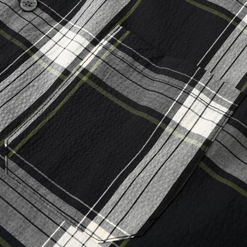 Мужская рубашка оверсайз, летняя мода, большие размеры 4XL-11XL, повседневная винтажная рубашка с коротким рукавом для мужчин, топы