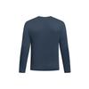 Emporio Armani FW22 Серия EA7 Футболка с принтом логотипа с круглым вырезом с длинным рукавом Мужские топы Темно-синий 6ZPT24-PJM9Z-1554