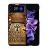 A Symbol of life Balance and Divine Power Phone Case For Samsung Z Flip 7 6 5G Galaxy Z Flip4 Z Flip5 Z Flip3 Coque Black Hard P